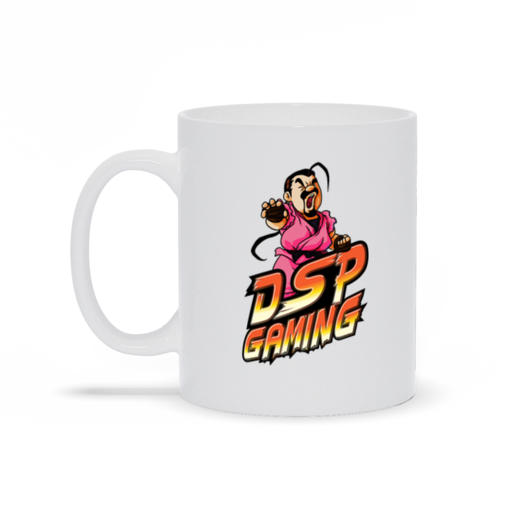 DSP Street Fighter White 11oz Coffee Mug